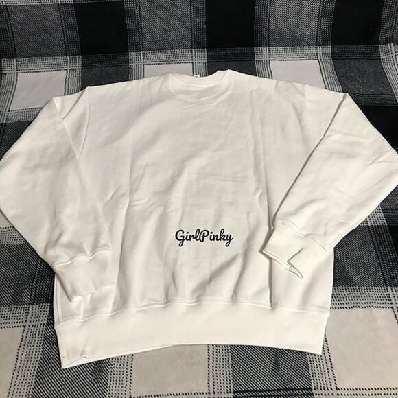 VS PINK BLING HALLOWEEN SWEATSHIRT WHITE & BLACK SKELETON RHINESTONE SIZE SMALL - Picture 7 of 9